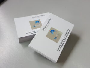 Tarjetas plastificadas