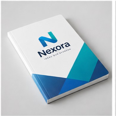 Cuaderno personalizado de tapa blanda con cubierta impresa